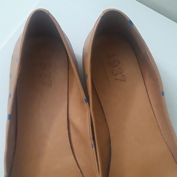Madewell polkadots pointy sidewalk skimmers Sz 8 - Picture 2 of 7